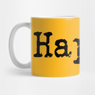 Happy Yellow - Yellow Apparel and Accessories Mug